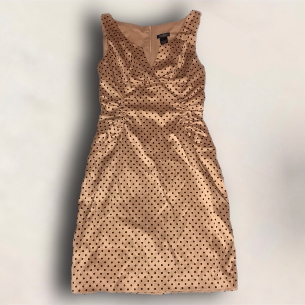 Polka Dot Champagne Dress - Picture 3 of 9